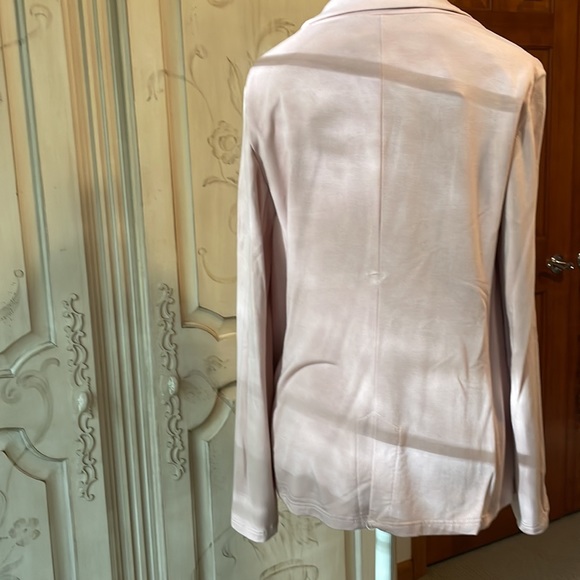 Catherine MaLandrino, pink knit blazer, XS - Picture 3 of 6